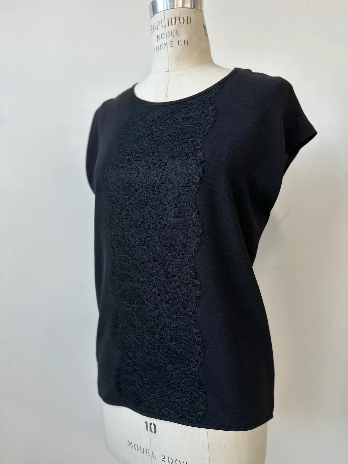 Chemisier Perle noir de Kollontaï