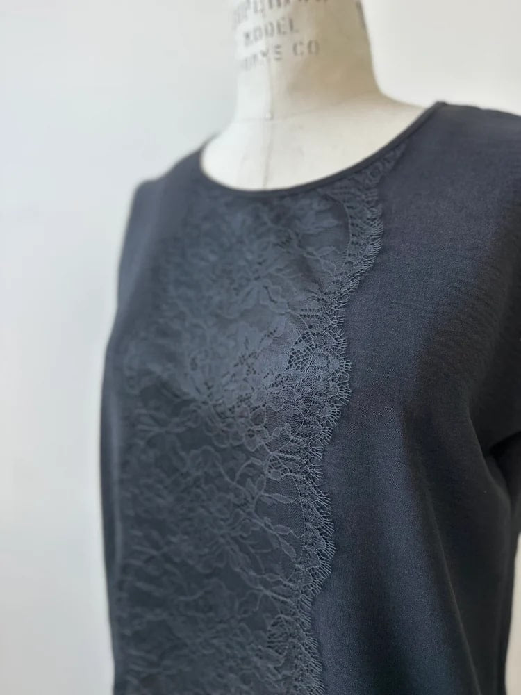 Chemisier Perle noir de Kollontaï