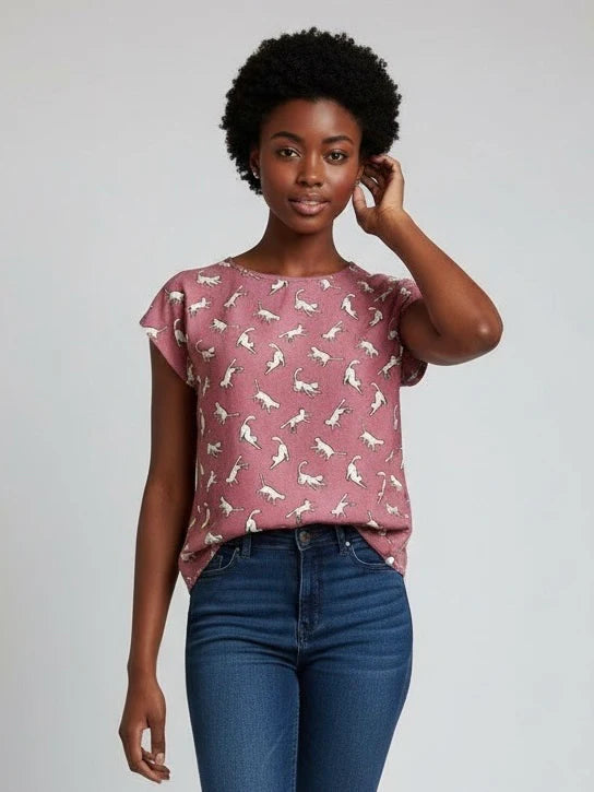 Blouse Lou chat de Kollontaï