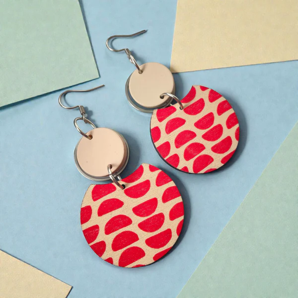 Boucles d'oreilles bohème rétro  MF-174 de Bijoux M Fantaisie