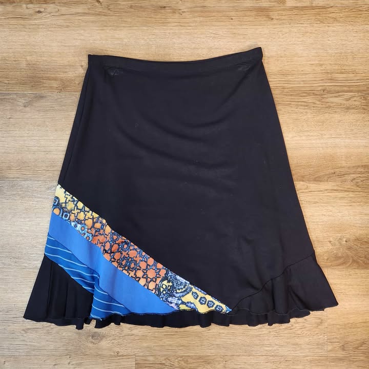 Jupe noir cobalt small par Myco Anna