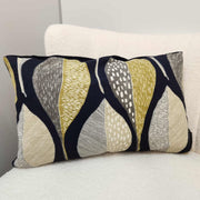 Coussin sans bourrure feuil-13 par Makabane