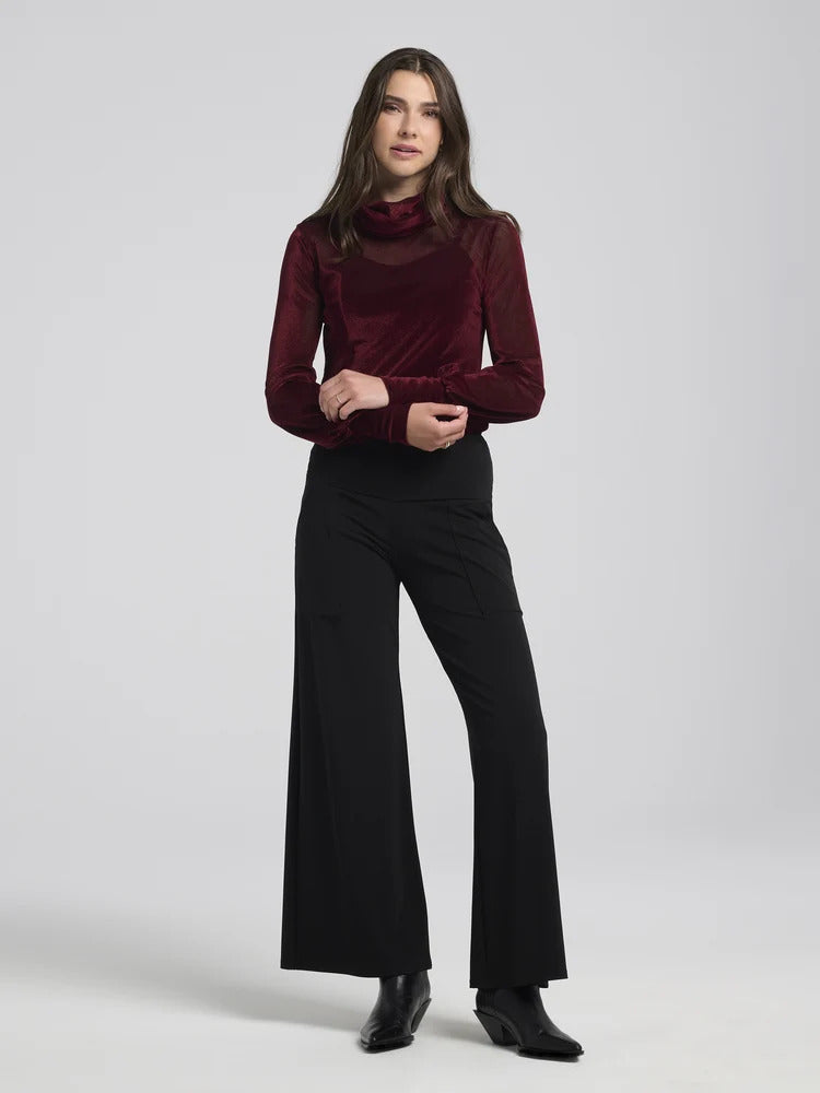 Pantalon Ramy noir de Kollontaï