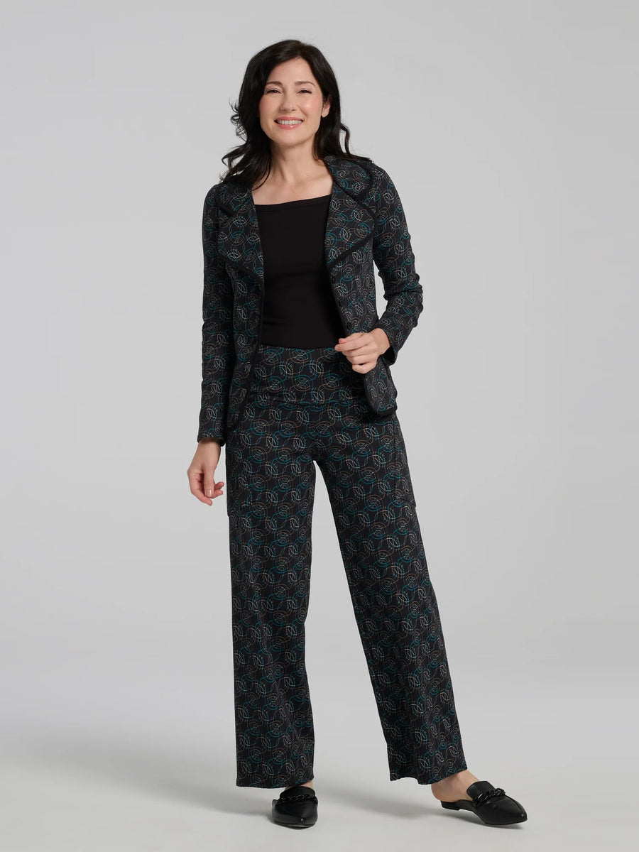 Pantalon Elma turquoise de Kollontaï