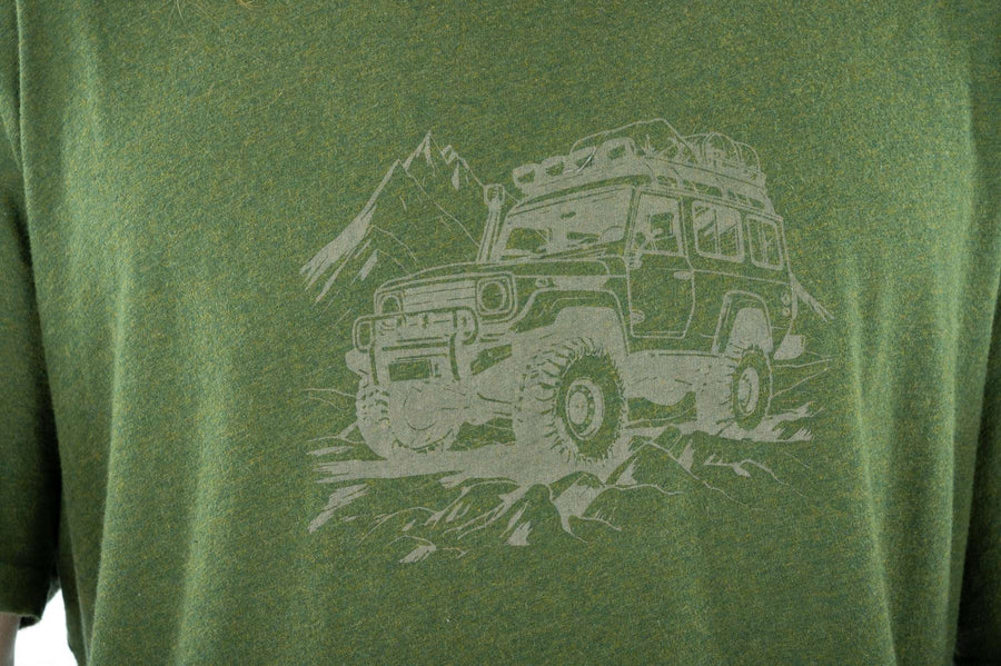 Tee-shirt Wego truck olive de Yeti Love