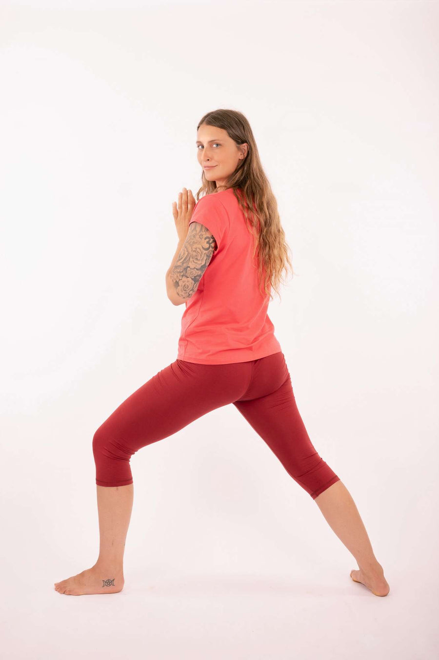 T-shirt Sofie spirale happy red par 21 Tara
