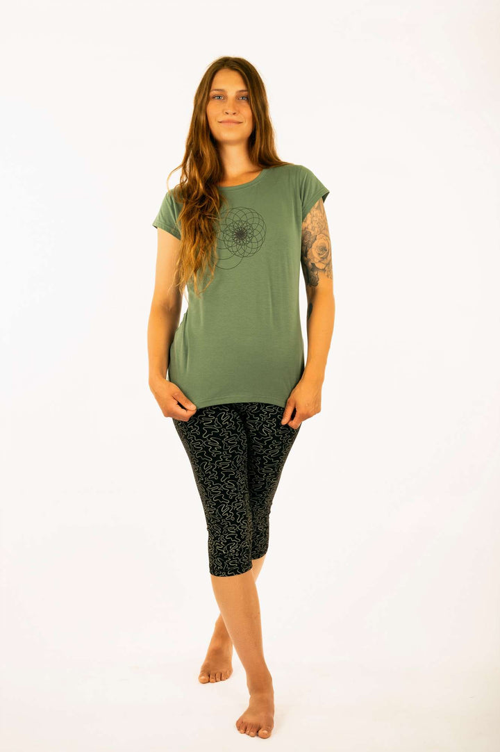 T-shirt Sofie spirale grass par 21 Tara