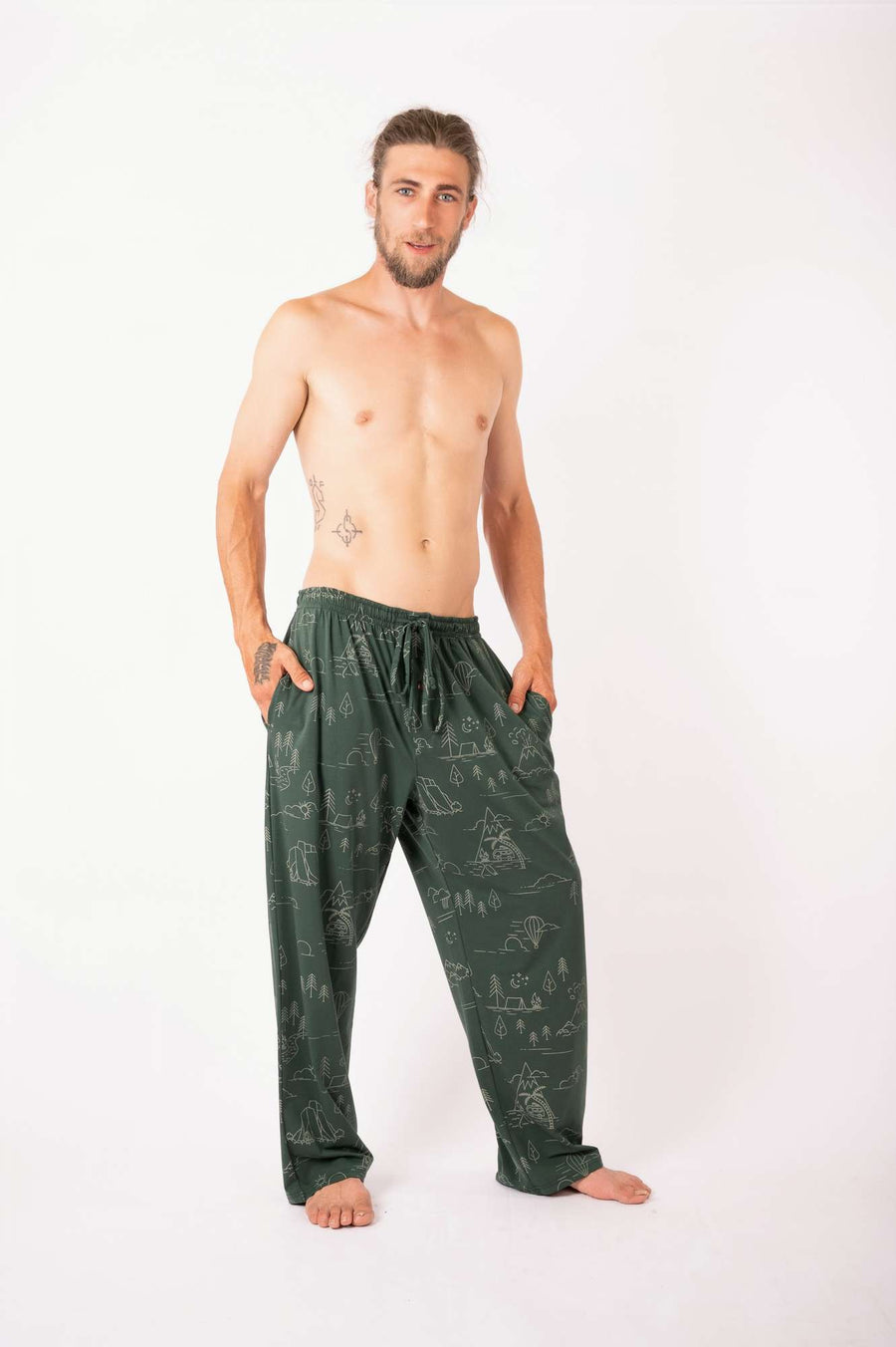 Pantalon de détente vert de Yeti Love