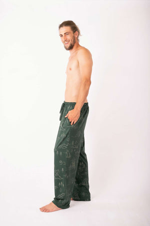 Pantalon de détente vert de Yeti Love