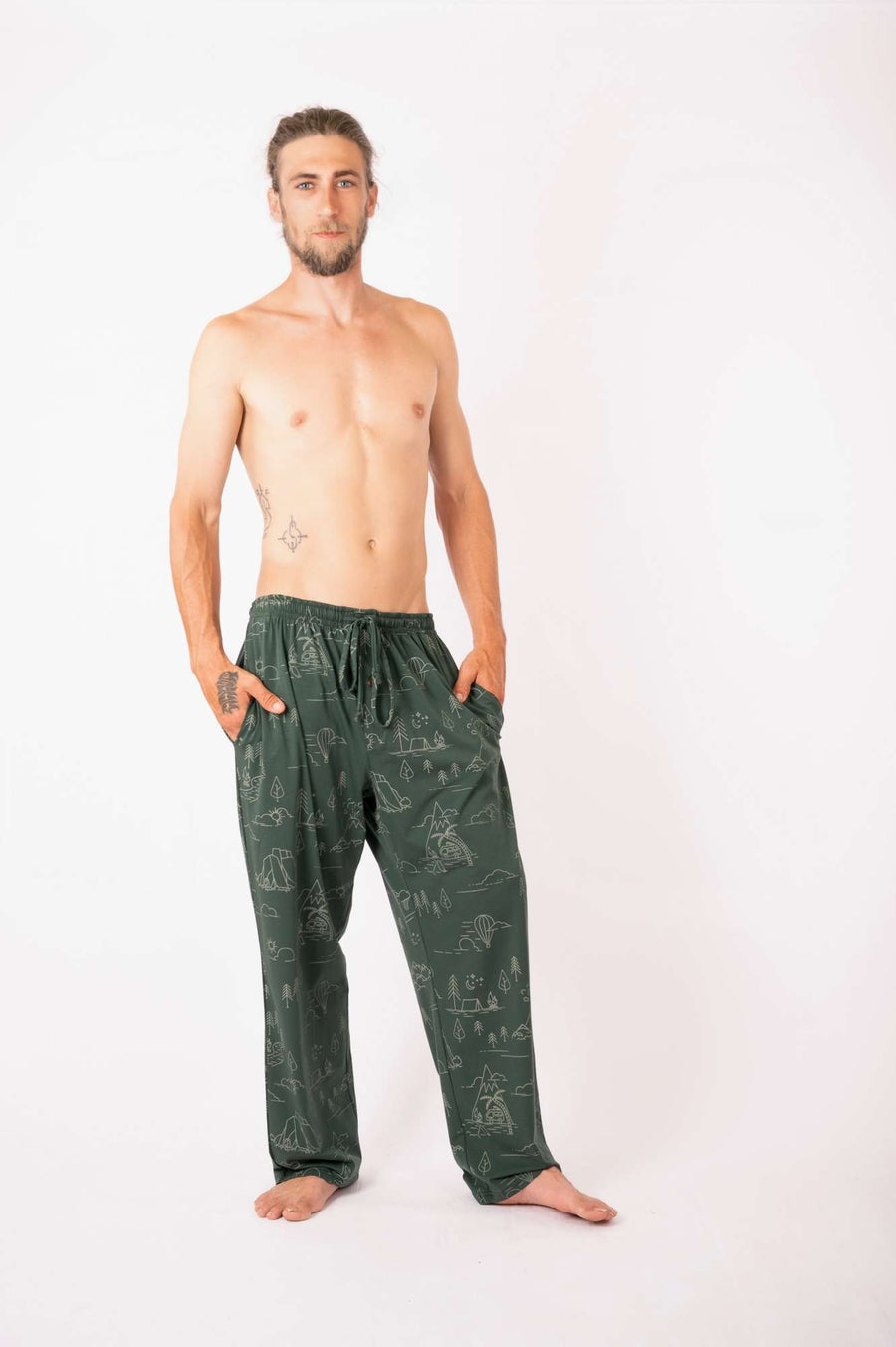 Pantalon de détente vert de Yeti Love