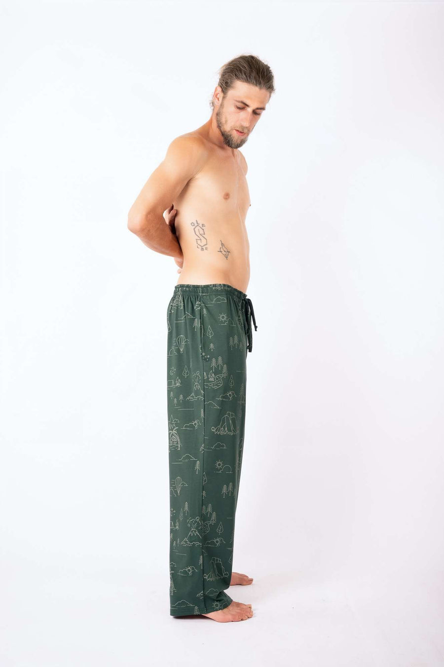 Pantalon de détente vert de Yeti Love