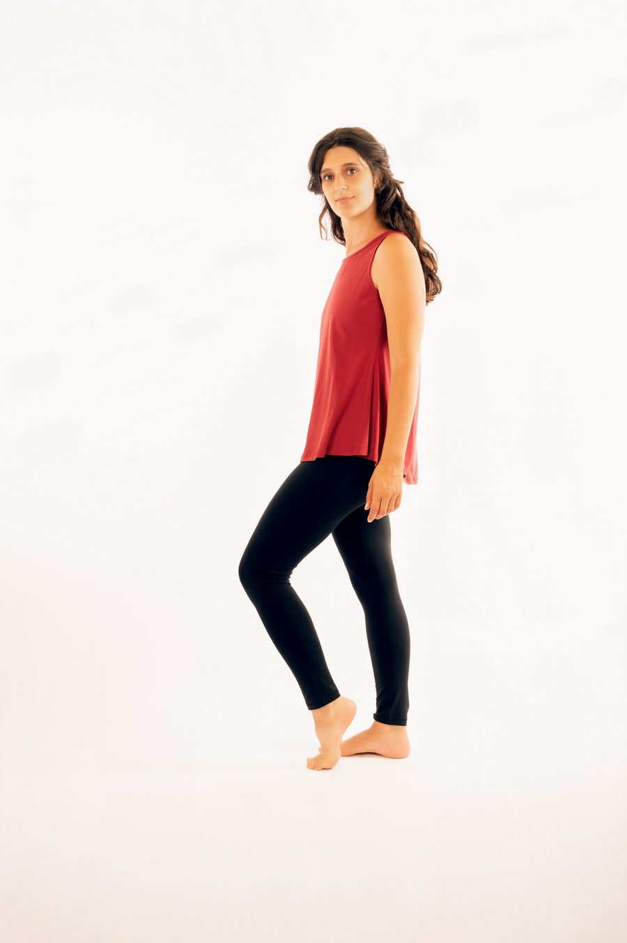 Camisole Isali rouge henna YS25-16 par 21 Tara