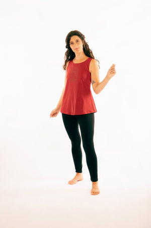 Camisole Isali rouge henna YS25-16 par 21 Tara