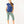 T-shirt Sofie spirale blue jay par 21 Tara