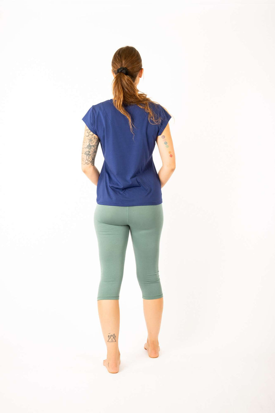T-shirt Sofie spirale blue jay par 21 Tara