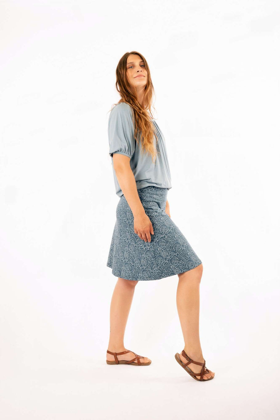 Chandail izaia bleu YS25-11 de 21 Tara
