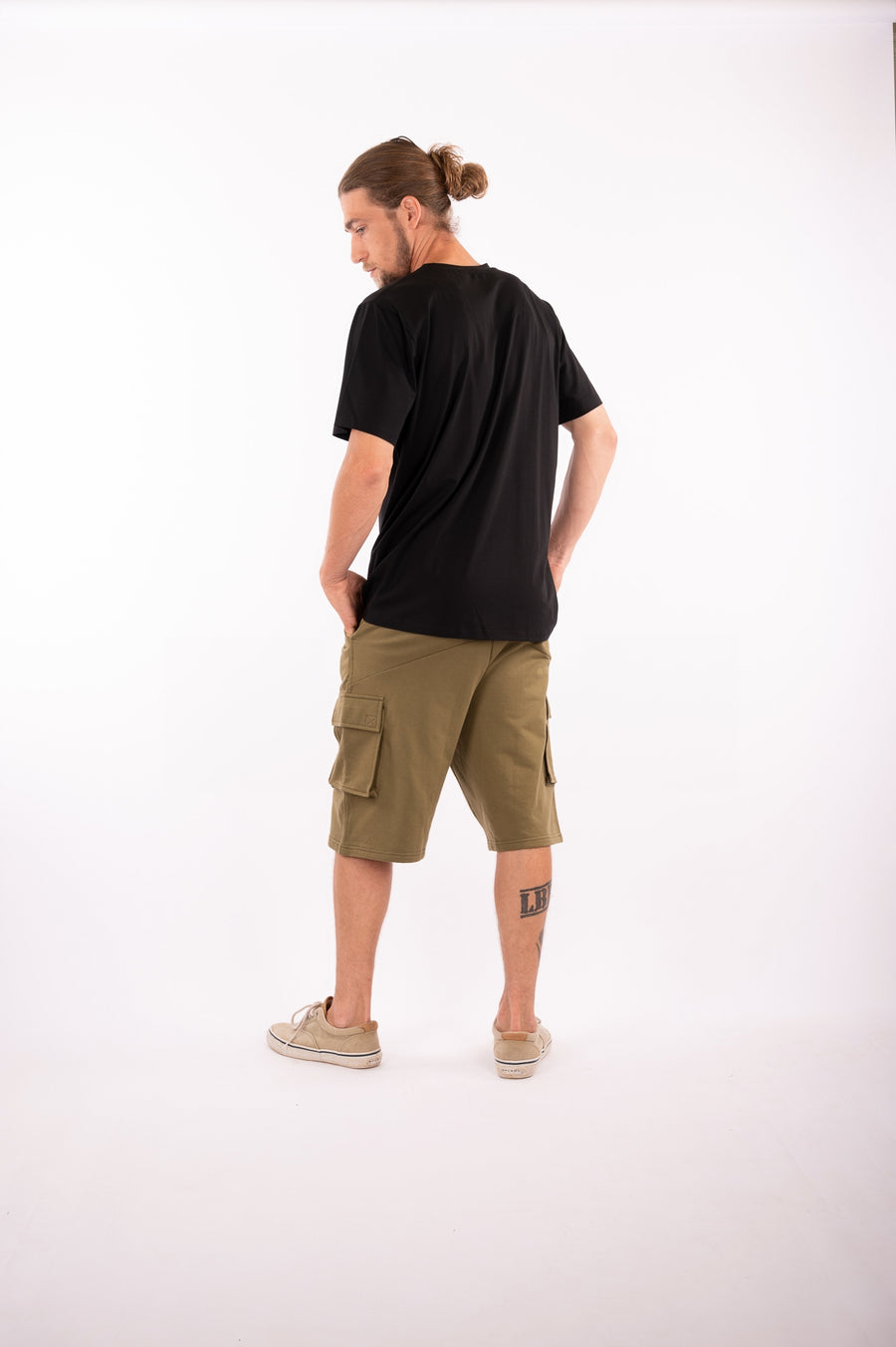 Tee-shirt Tom Hello bear noir  YB-61 de Yeti Love