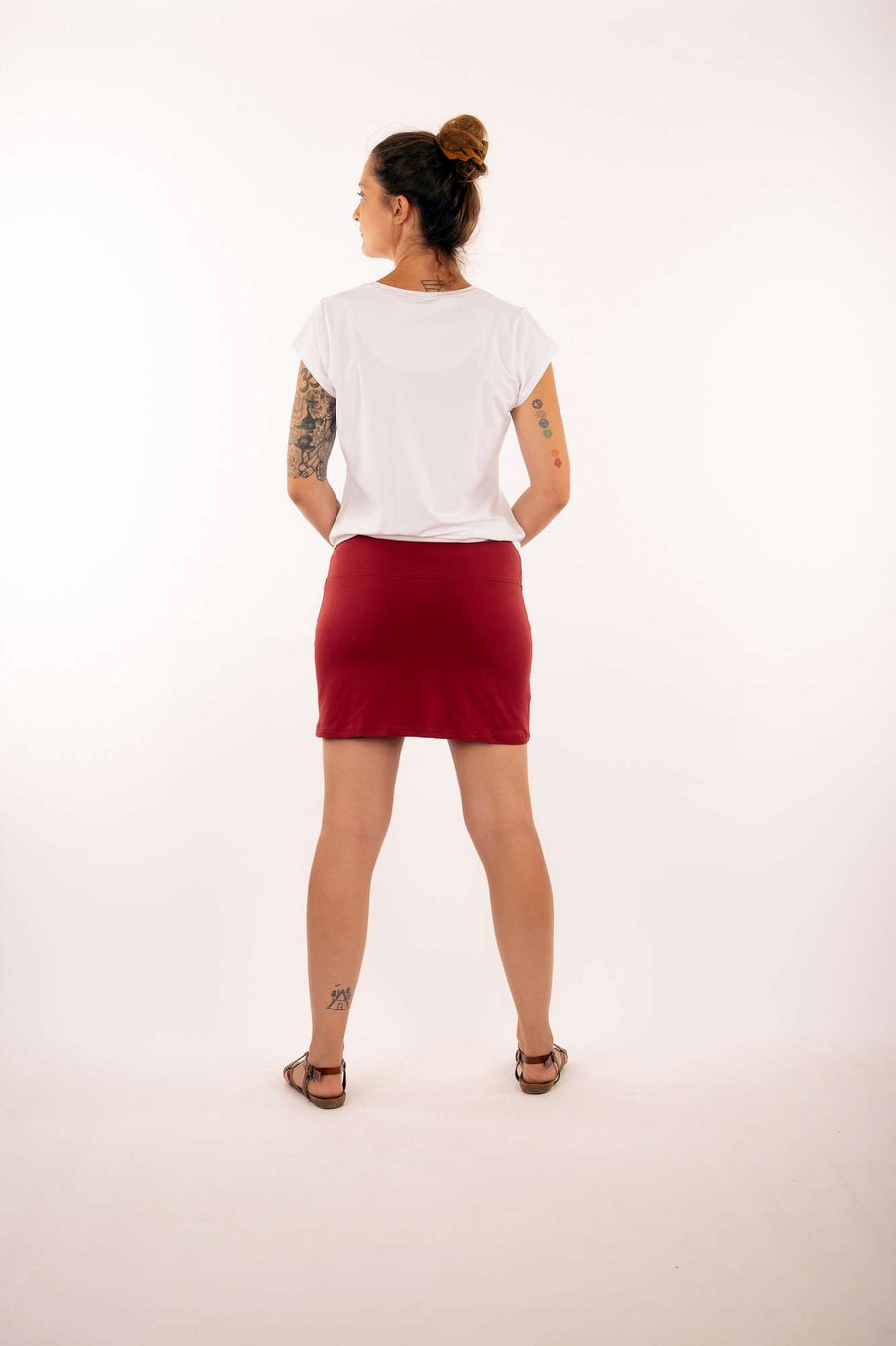 T-shirt Sofie mountain girl blanc par 21 Tara