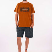 Tee-shirt Tom Mountain Caramel YB-61 de Yeti Love