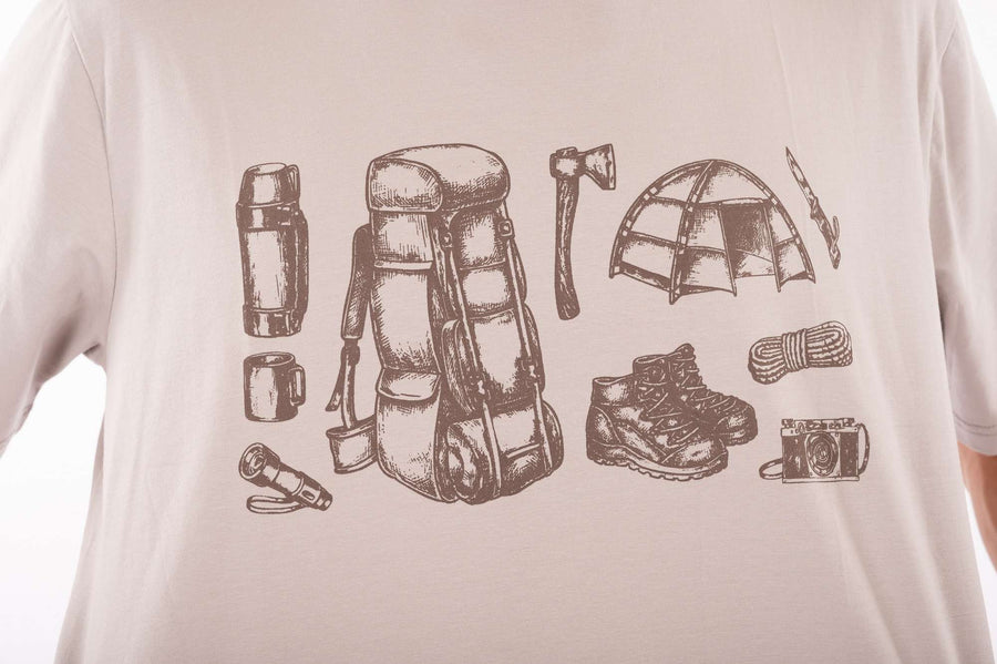 Tee-shirt Tom Mountain Pebble YB-61 de Yeti Love