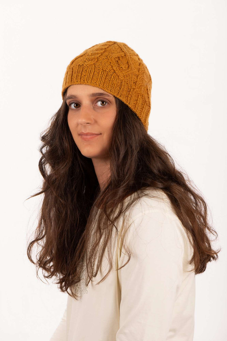 Tuque Woss caramel charcoal ou ivoire de 21 Tara