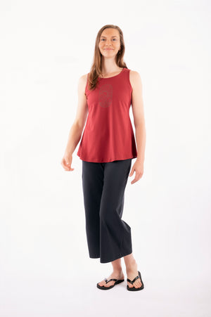 Camisole Isali rouge henna YS25-16 par 21 Tara