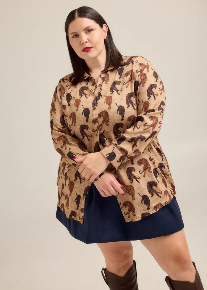 Chemisier Tigres XS de Hilary Macmillan