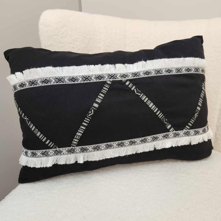 Coussin sans bourrure RIC RAC par Makabane