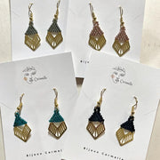 Boucles d'oreilles perlées #23 par Carmelle