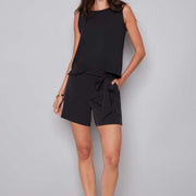 Haut Gianna noir par ILTM