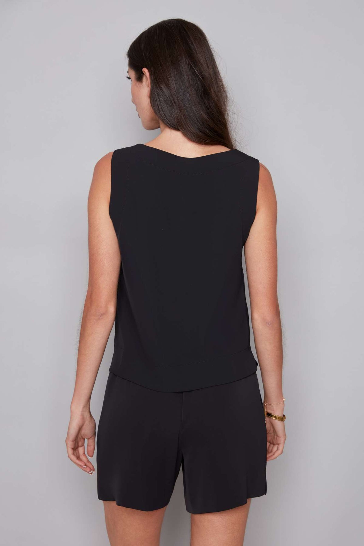 Haut Gianna noir par ILTM
