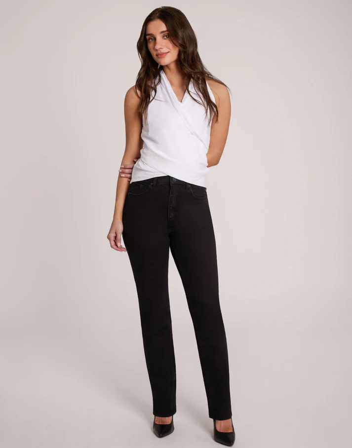 Jeans Emily étroit noir 26 par Yoga Jeans