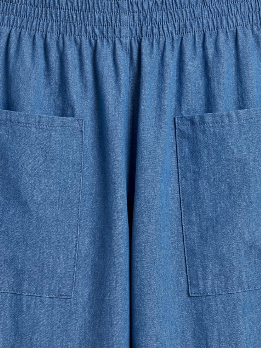Pantalon Devon bleu de Kollontaï