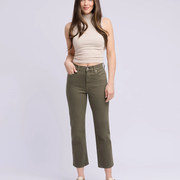 Jeans Abigail khaki 27 pouces par Yoga Jeans