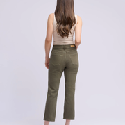 Jeans Abigail khaki 27 pouces par Yoga Jeans