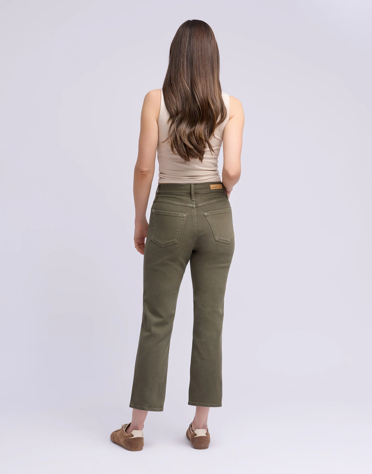Jeans Abigail khaki 27 pouces par Yoga Jeans