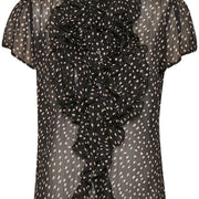 Blouse Lilja noire de Saint-Tropez