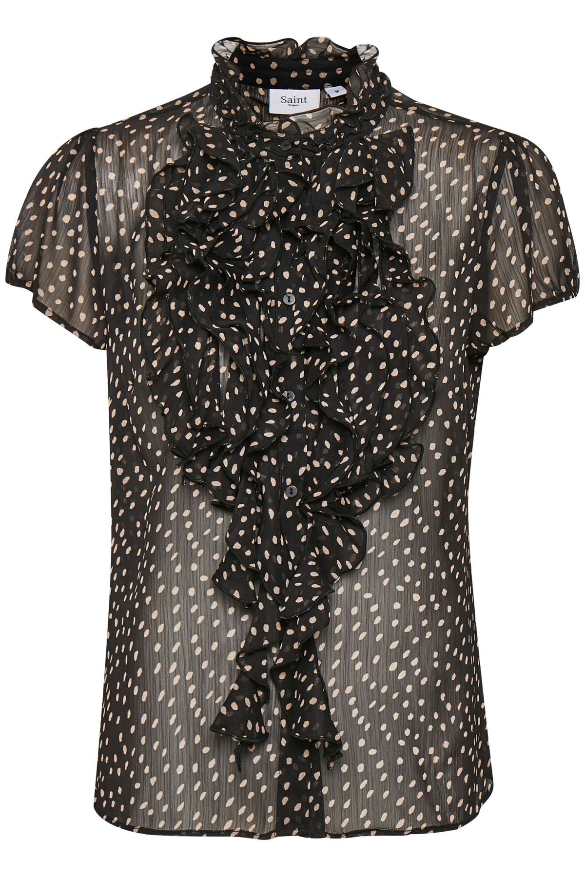 Blouse Lilja noire de Saint-Tropez