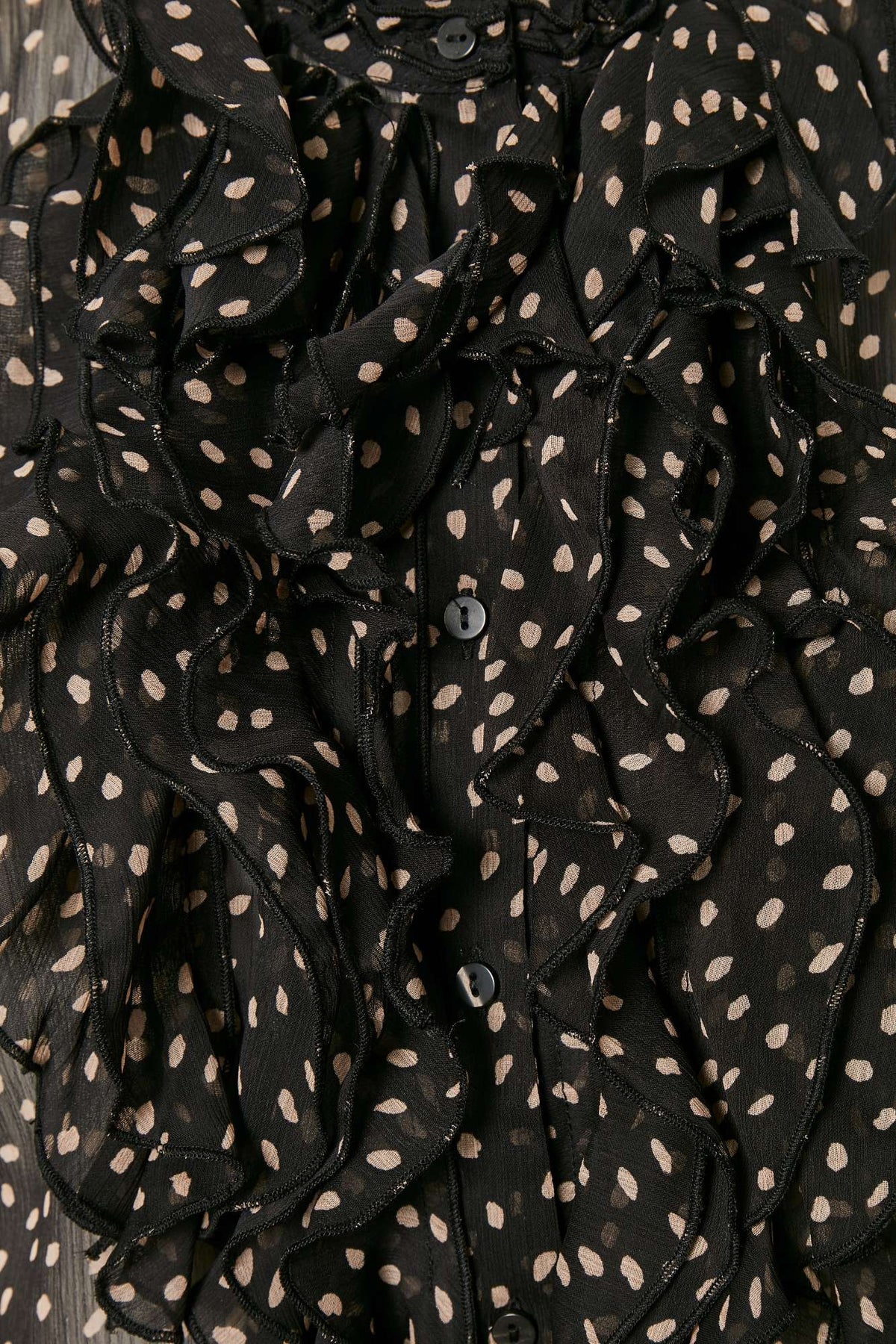 Blouse Lilja noire de Saint-Tropez