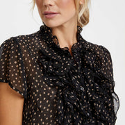 Blouse Lilja noire de Saint-Tropez