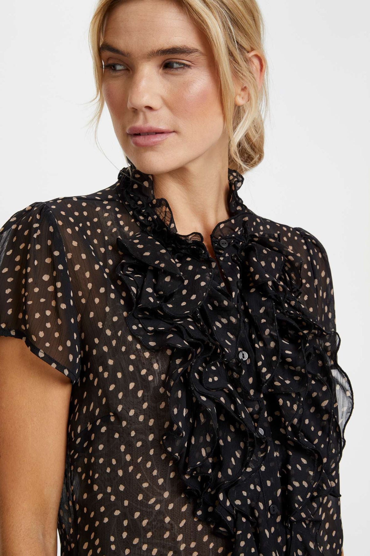 Blouse Lilja noire de Saint-Tropez