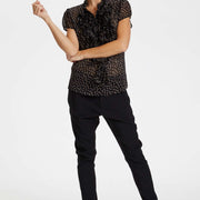 Blouse Lilja noire de Saint-Tropez