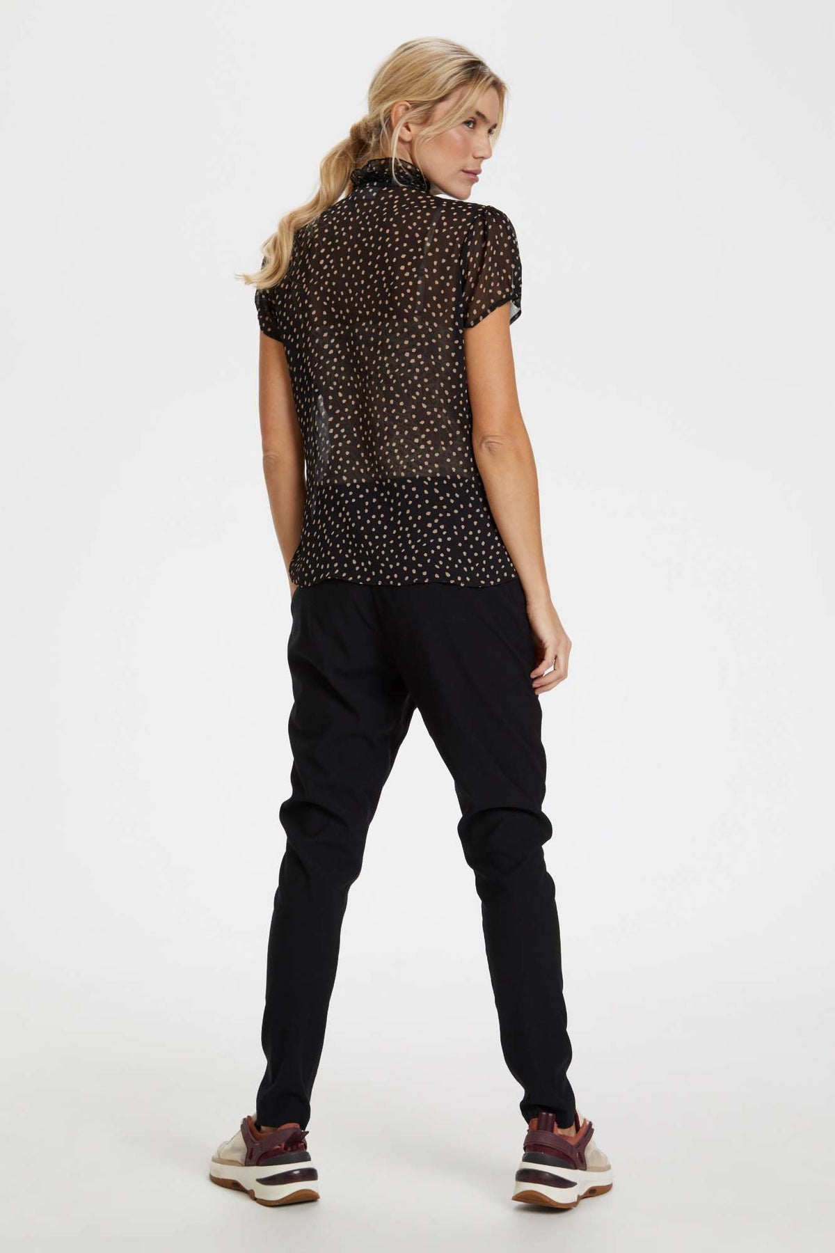 Blouse Lilja noire de Saint-Tropez