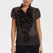 Blouse Lilja noire de Saint-Tropez