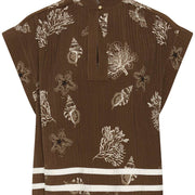 Blouse Rosashell fudge sea shell de Saint-Tropez