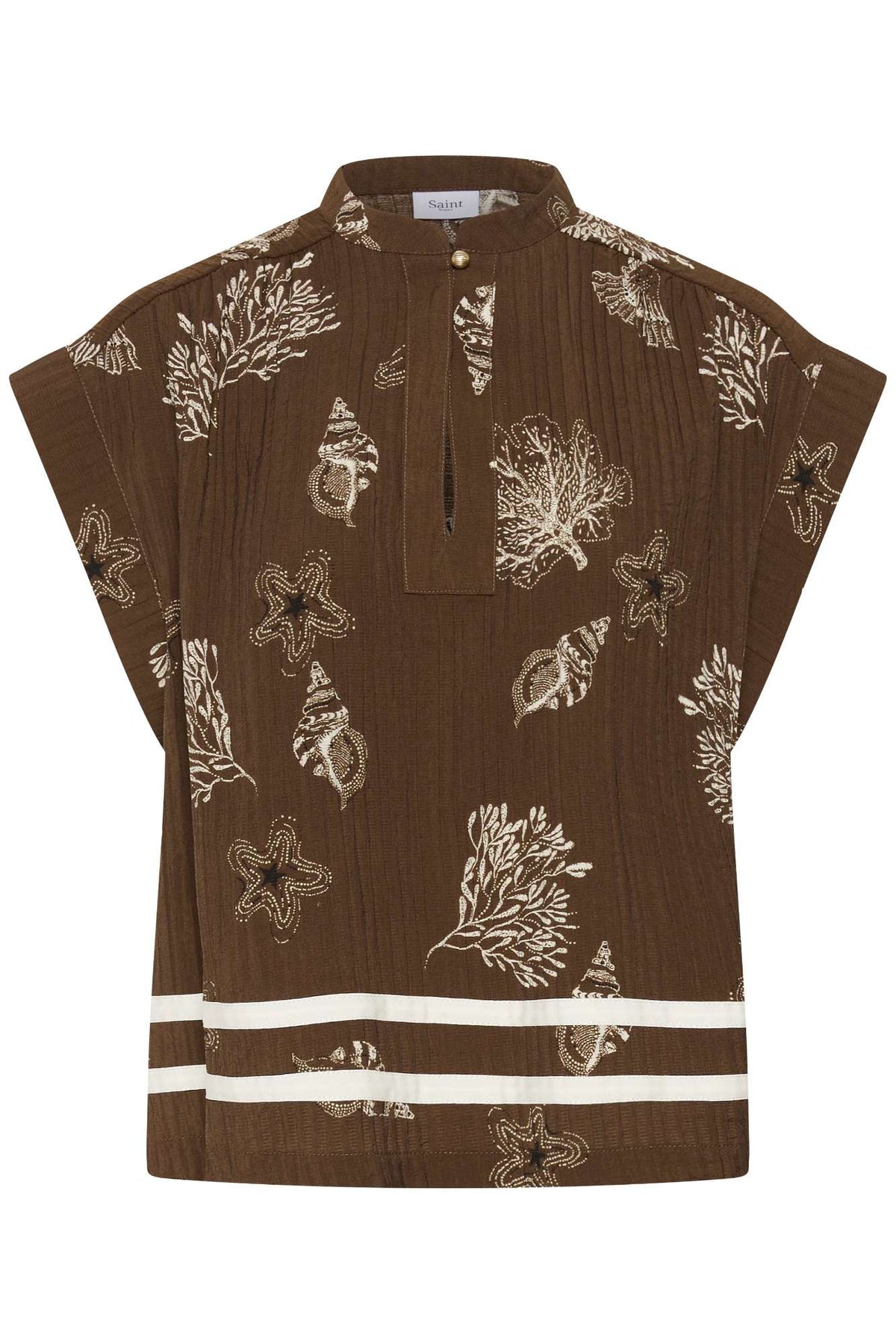 Blouse Rosashell fudge sea shell de Saint-Tropez