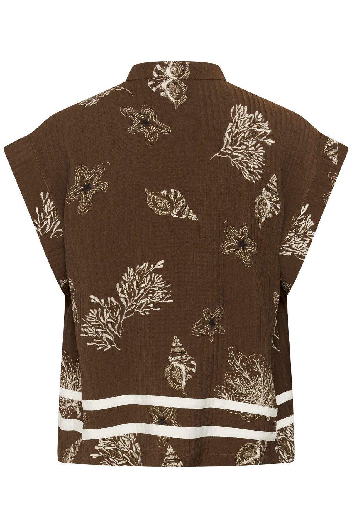 Blouse Rosashell fudge sea shell de Saint-Tropez