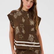 Blouse Rosashell fudge sea shell de Saint-Tropez