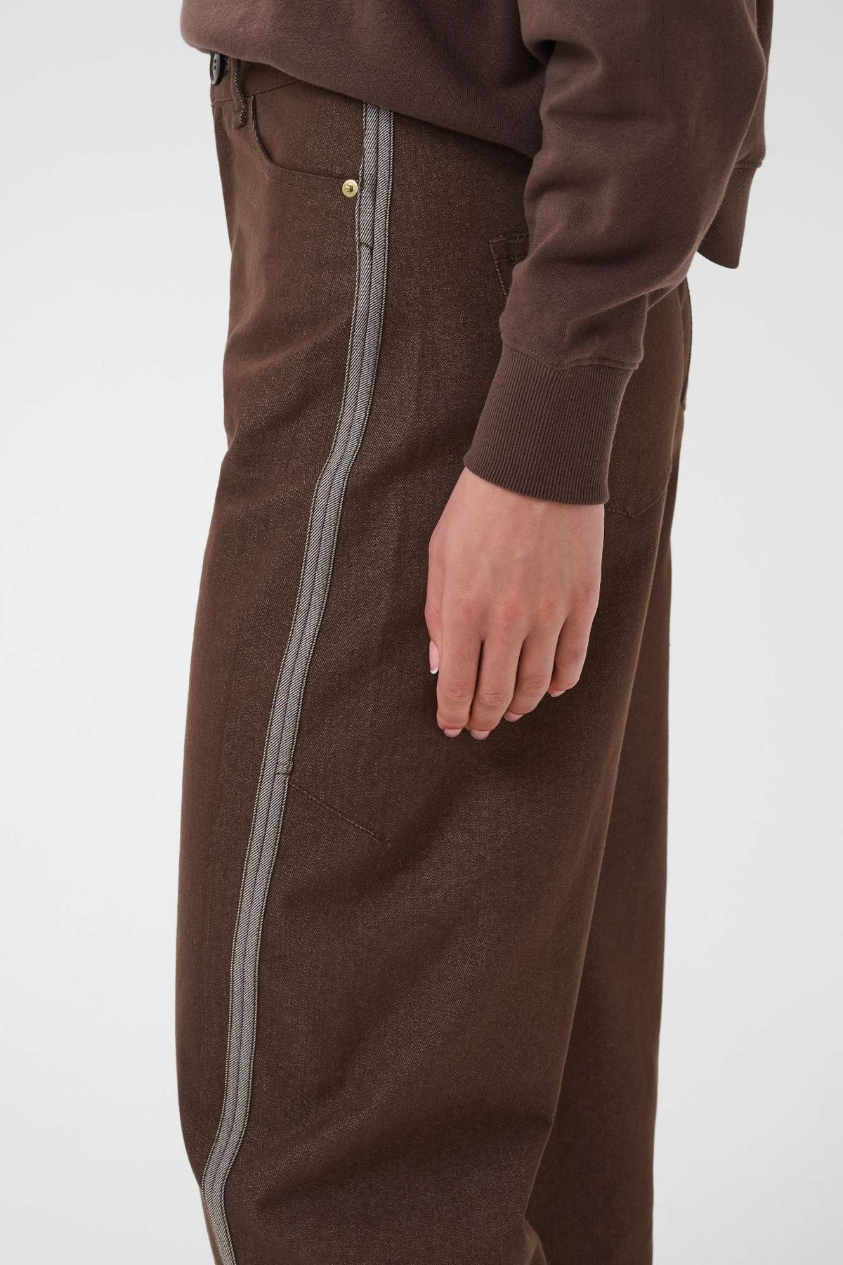 Pantalon Hiloh brun de Saint-Tropez