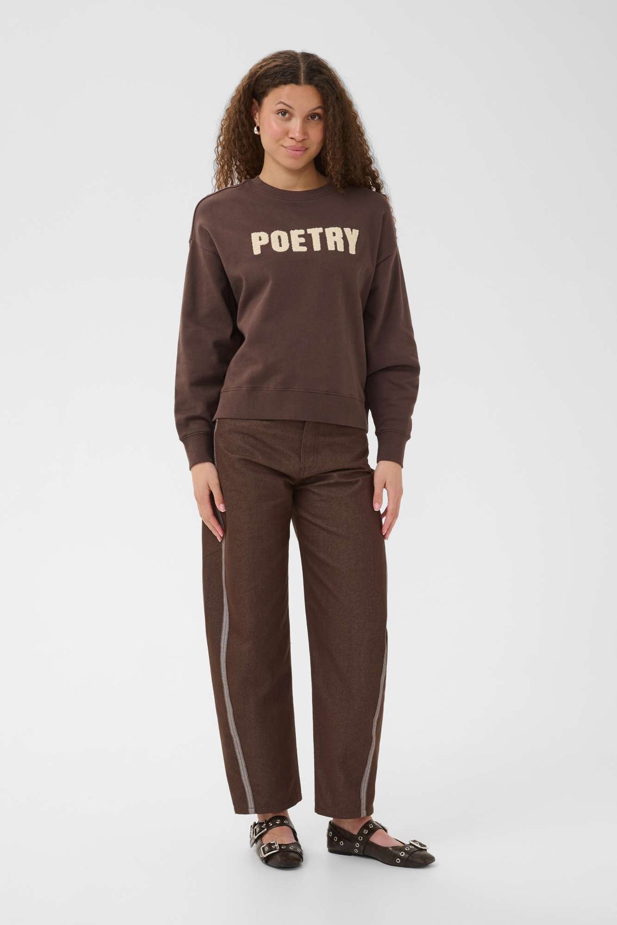 Pantalon Hiloh brun de Saint-Tropez